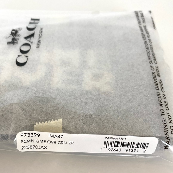 Coach Pac-Man Game Over Wristlet - Picture 7 of 10